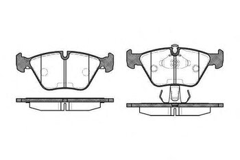 PASTILHA FREIO BMW 5 (E39) 528 i EIXO DIANTEIRO 1995 2000 63,6X20