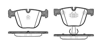 PASTILHA FREIO BMW 5 (E60) 545 i EIXO TRASEIRO 2003 2005 68X139,7X16,8