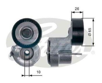 TENSOR CORREIA ALTERNADOR FIAT TORO (226_) 2.0 Freedom Volcano Turbodiesel Tração integral (2 2016 EM DIANTE 12x12x12