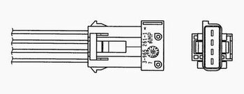 SONDA LAMBDA - SENSOR OXIGENIO CITROËN BERLINGO / BERLINGO FIRST Caixa/Minivan (M_) 1.6 Multispace 16V 2005 2007 535