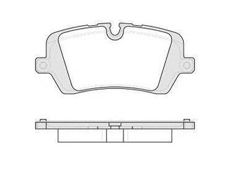 PASTILHA FREIO LAND ROVER RANGE ROVER IV (L405) 5.0 SCV8 4x4 EIXO TRASEIRO 2013 2021 131,4X17,3X58,6