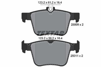 PASTILHA FREIO AUDI Q3 (F3B) 35 TFSI EIXO TRASEIRO 2019 2021 123,2X16,4