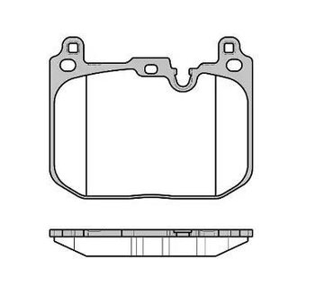 PASTILHA FREIO MINI MINI ESPORTIVO (R56) Cooper S 2010 2014 114,5X15X91,5