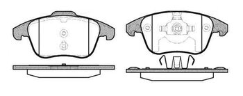 PASTILHA FREIO DIANT CITROËN C4 GRAND PICASSO I (UA_) 2.0 i 16V 2010 2013 155,3