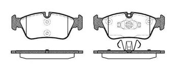 PASTILHA FREIO BMW Z3 Coupé (E36) 3.0 DIANT 2000 2002 156,3X74,1X19,6