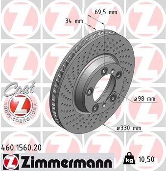 PORSCHE 718 CAYMAN (982) S 2.5 (982130, 982131) EIXO DIANTEIRO LADO ESQUERDO 2016 EM DIANTE 70