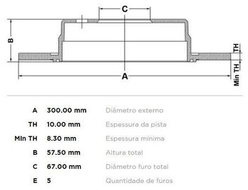 MERCEDES-BENZ C-CLASS (W204) C 180 CGI (204.049) TRAS 2009 2012 30X30X12