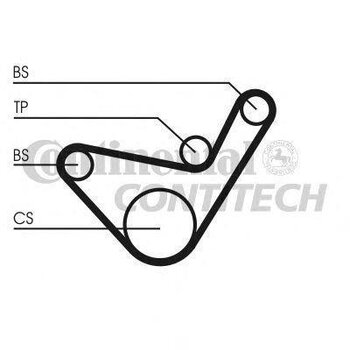 CORREIA BALANCEADOR MITSUBISHI AIRTREK I (CU_W) 2.5 D (K64T) 1996 2007 20x25x6