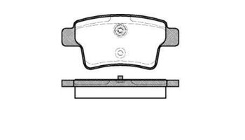 PASTILHA FREIO CITROËN C4 PALLAS I Sedan 2.0 Flex 2008 2013 102X50