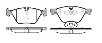 PASTILHA FREIO BMW 1 (E87) 118 i DIANT 2007 2011 20,0X63,6