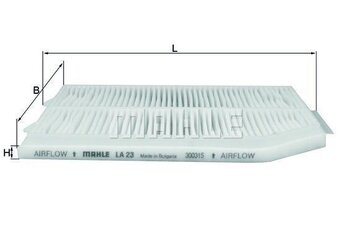 FILTRO ACD RENAULT 19 I (B/C53_) 1.8 16V (B563, B564) 1998 2001 23X255X186