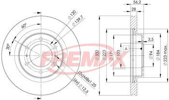 KIT 2 PCs MITSUBISHI PAJERO IV (V8_W, V9_W) 3.2 DI-D FULL 3D 4WD (V98W, V88W) EIXO DIANTEIRO 2010 2021 56,3