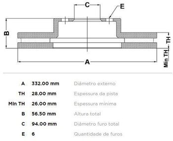 KIT 2 PCs MITSUBISHI PAJERO IV (V8_W, V9_W) 3.2 DI-D HPE FULL 4WD EIXO DIANTEIRO 2007 2009 56,3