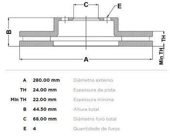 KIT 2 PCs NISSAN SENTRA VI (B16) 2.0 SE EIXO DIANTEIRO 2006 2009 44