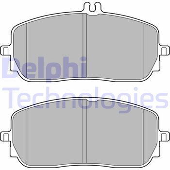 PASTILHA FREIO MERCEDES-BENZ A-CLASS (W177) AMG A 35 4-matic (177.051) EIXO DIANTEIRO 2020 EM DIANTE