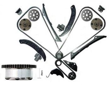 KIT CORRENTE COMANDO HYUNDAI VERACRUZ 3.8 V6 4WD 2007 EM DIANTE 35X25X8