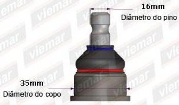 PIVO SUSPENSAO CITROËN C3 / C3 ORIGIN III (SX) 1.0 Flex 2022 EM DIANTE