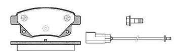 PASTILHA FREIO FORD BELINA / SCALA Combi 2.4 TDCi DIANT 2006 EM DIANTE 164,8X66,8X18,8