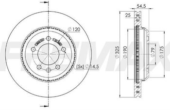 DISCO FREIO LAND ROVER DEFENDER Station Wagon (L663) P300 Si4 4x4 2020 2022