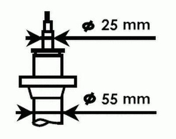 AMORTECEDOR SUSP. VW JETTA V (1K2) 2.5 Highline DIANT 2007 2010