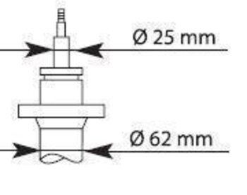 AMORTECEDOR SUSP. FIAT 127 2.5 D DIANT 1994 2002