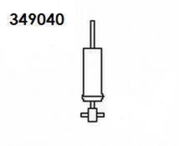 AMORTECEDOR SUSP. MITSUBISHI OUTLANDER II (CW_W) 3.0 4WD TRAS 2009 2012