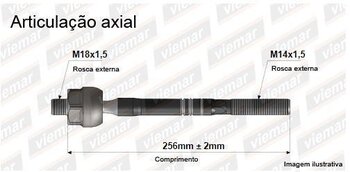 ARTICULACAO AXIAL BMW 3 (E90) 320 i EIXO DIANTEIRO DE AMBOS OS LADOS 2004 2007 278