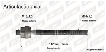 ARTICULACAO AXIAL HONDA ACCORD VI (CK, CG, CH, CF) 2.3 ESQUERDA, DIREITA , INTERNO 2000 2002 142