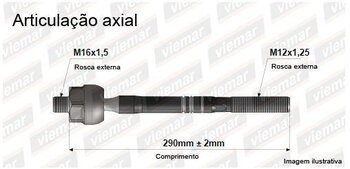 ARTICULACAO AXIAL KIA PICANTO I (SA) 1.0 ESQUERDA, DIREITA , INTERNO 2007 2011 290