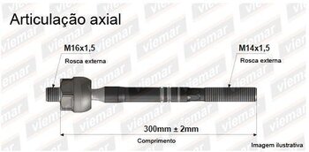 ARTICULACAO AXIAL LAND ROVER RANGE ROVER IV (L405) 4.4 D Vogue 4x4 DIANT 2013 2020