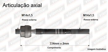 ARTICULACAO AXIAL JAC J6 2.0 2011 2016