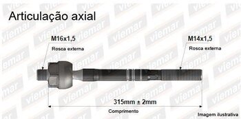 ARTICULACAO AXIAL MITSUBISHI AIRTREK I (CU_W) 2.0 i 16V (D22A, D27A) 1991 1996 311