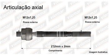 ARTICULACAO AXIAL LIFAN 320 1.3 2009 2015