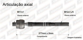 ARTICULACAO AXIAL SUZUKI ALTO III (EF) 1.0 i (SF310, AA44) DIANT 1995 2005