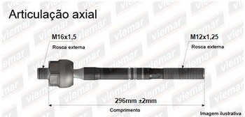 ARTICULACAO AXIAL VOLVO 850 (LS) 2.0 T4 2000 2004 309