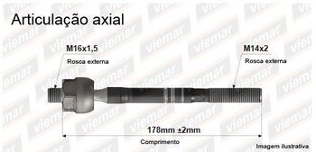 ARTICULACAO AXIAL VOLVO 850 (LS) 2.5 T 1998 2005