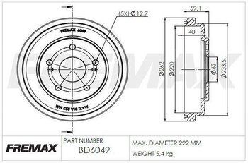 KIT 2 PÇs TAMBOR FREIO SUZUKI SX4 MONOCAB (EY, GY) 2.0 4x4 (YB41S) 2006 2015 28x28x12