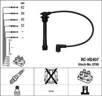 CABO VELA HYUNDAI ELANTRA II (J-2) 2.0 16V 1996 2000