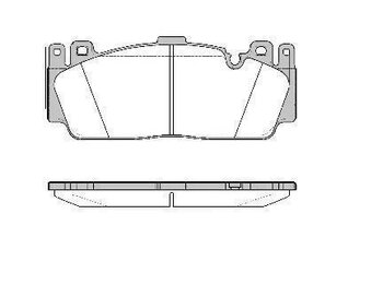 PASTILHA FREIO BMW 1 (E81) 118 I M5 DIANT 2009 2016 209,5X86,7X20,4