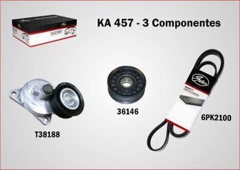 KIT CORREIA BALANCEADOR FORD FOCUS I (DAW, DBW) 2.0 16V 2000 2005