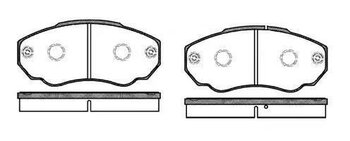 PASTILHA FREIO DS AIRCROSS 2.8 D 1999 2002 140,7X66X19