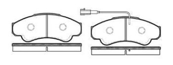 PASTILHA FREIO FIAT 127 2.8 TDS DIANT 2005 2006 164,4X68,7