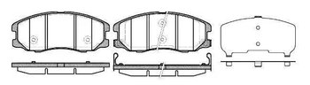 PASTILHA FREIO CHEVROLET ASTRA Combi 3.6 2008 2010