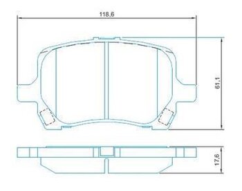 PASTILHA FREIO CHEVROLET MALIBU 2.4 LTZ DIANT 2010 2011