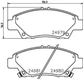 HONDA CITY V Sedan (GM2, GM3) 1.5 EX,EXL,DX,LX, Flex EIXO DIANTEIRO 2009 2014 136,5X56,3X16,5