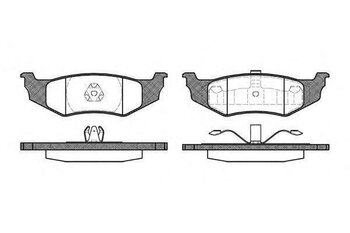 PASTILHA FREIO CHRYSLER NEON (PL) 2.0 i 16V EIXO TRASEIRO 1995 1999 133,6X39,9X17