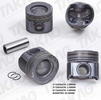 PISTAO  MOTOR TOYOTA SW4 (_N15_, _N16_) 2.8 D 4x4 2016 2020 STD