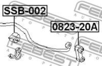 SUBARU IMPREZA SW (GF) 2.0 SW (GF8) EIXO DIANTEIRO DE AMBOS OS LADOS 1995 1998 10x10x10