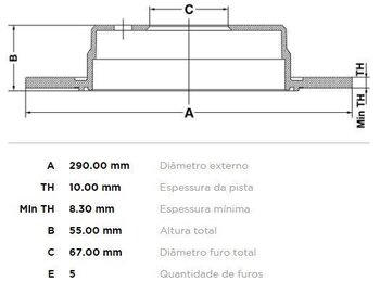 MERCEDES-BENZ CLK (C208) CLK 430 (208.370) TRAS 1998 2002 30X30X12