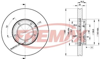 TOYOTA HILUX VI Pick-up (_N1_) 2.4 STD 4WD DIANT AMBOS 1997 2001 46,5